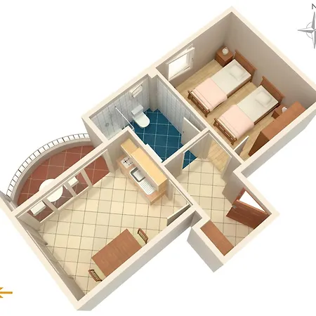 With Parking Space - Diklo, - 5887 Appartement